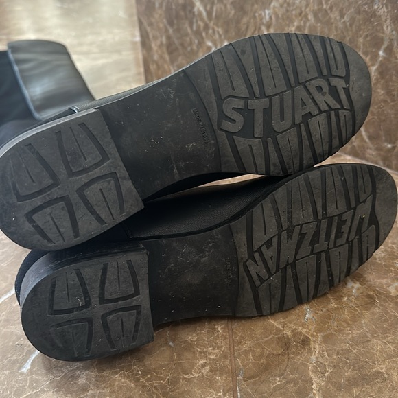 Stuart Weitzman Over-the-Knee 50/50 Boots Black Size 6 EUC - Picture 11 of 11